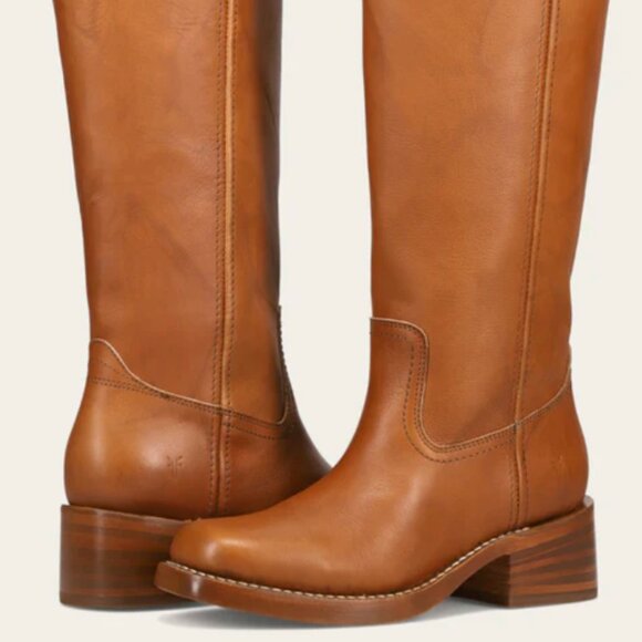 Frye Campus 14L in the color saddle (New In Box) - Picture 1 of 4